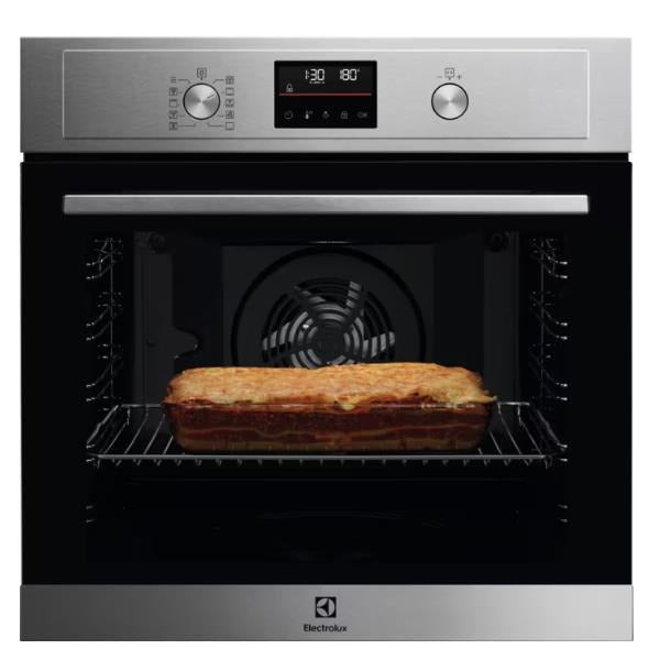 electrolux forno d incasso electrolux serie 600 eof4p46x classe a cavita xxl 72 litri a589xl594xp569 elettrico ventilato pirolitico multifunzione in acciaio inox ean 7332543839001