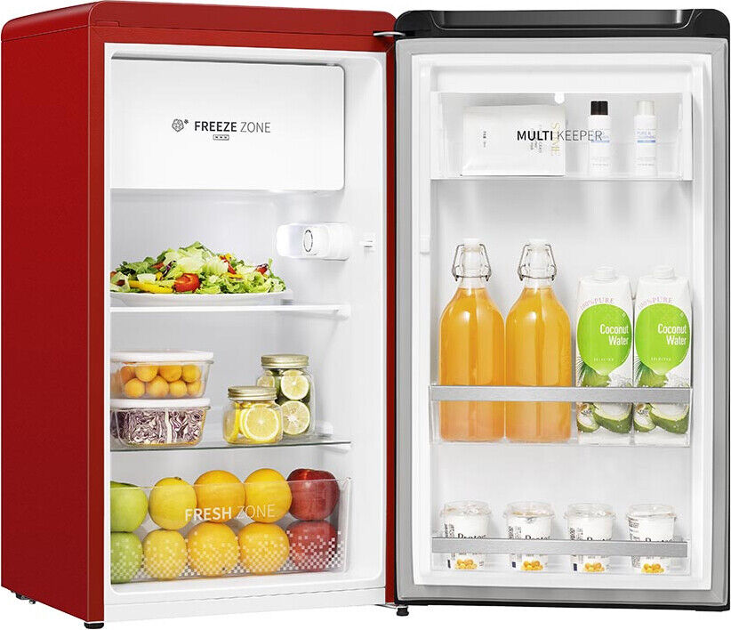 hisense frigorifero monoporta hisense rr106d4crf 82 litri classe f a867xl48xp451 statico rosso ean 6921727062765