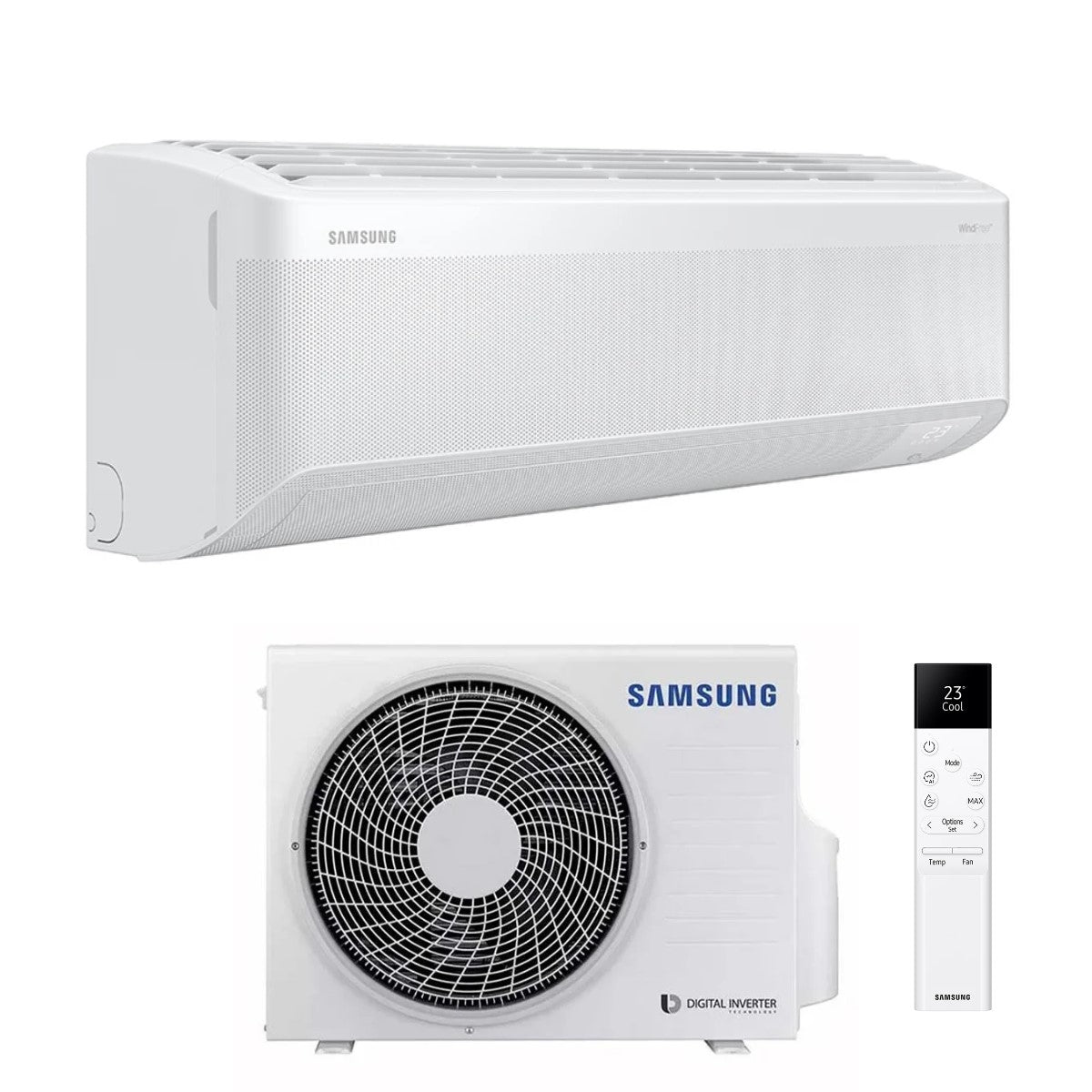 samsung condizionatore samsung inverter serie windfree elite s2 12000 btu f ar12el2 r 32 wi fi integrato
