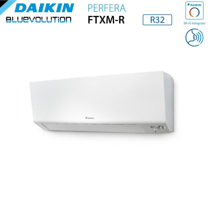 Climatizzatore Condizionatore Daikin Bluevolution Dual Split Inverter serie FTXM/R PERFERA WALL 12+12 con 2MXM50A R-32 Wi-Fi Integrato 12000+12000 Garanzia Italiana
