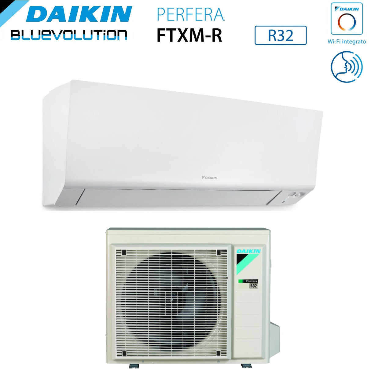daikin offerta climatizzatore condizionatore daikin bluevolution inverter serie perfera wall 12000 btu ftxm35r rxm35m r 32 wi fi integrato classe a
