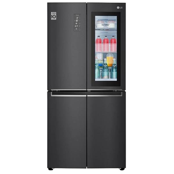 lg frigorifero multidoor 5 porte lg gmq844mc5e 530 litri total no frost classe e a1787xl835xp734 wi fi con smartthinq instaview nero ean 8806091275738