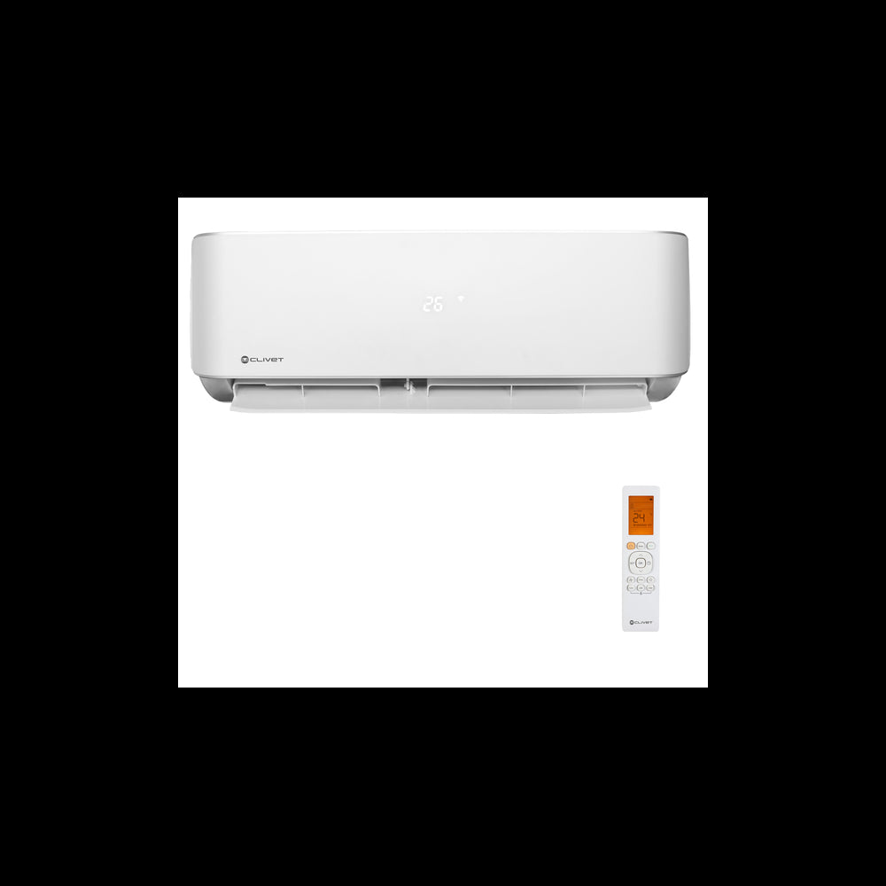 clivet climatizzatore condizionatore clivet inverter serie cristallo 9000 btu im2 xy 27mmm2 y 27m wi fi r 32 a