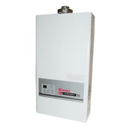 rinnai scaldabagno a gas rinnai infinity 16i internoesterno gpl completo di kit fumi offerta ean 8055776919614