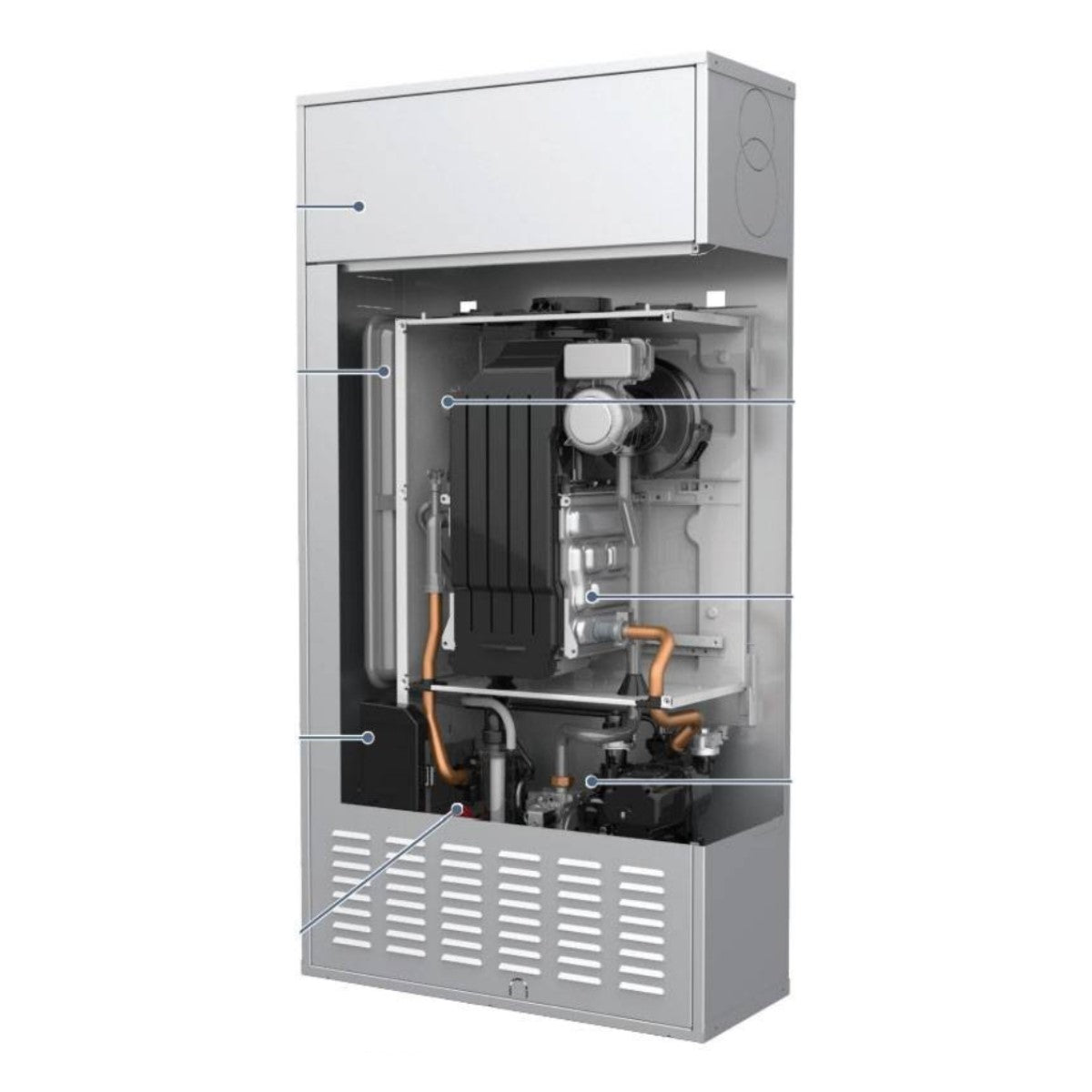 chaffoteaux caldaia chaffoteaux inoa green in 25 a condensazione da incasso completa di kit scarico fumi cod. 3310578 ean 8056138599123