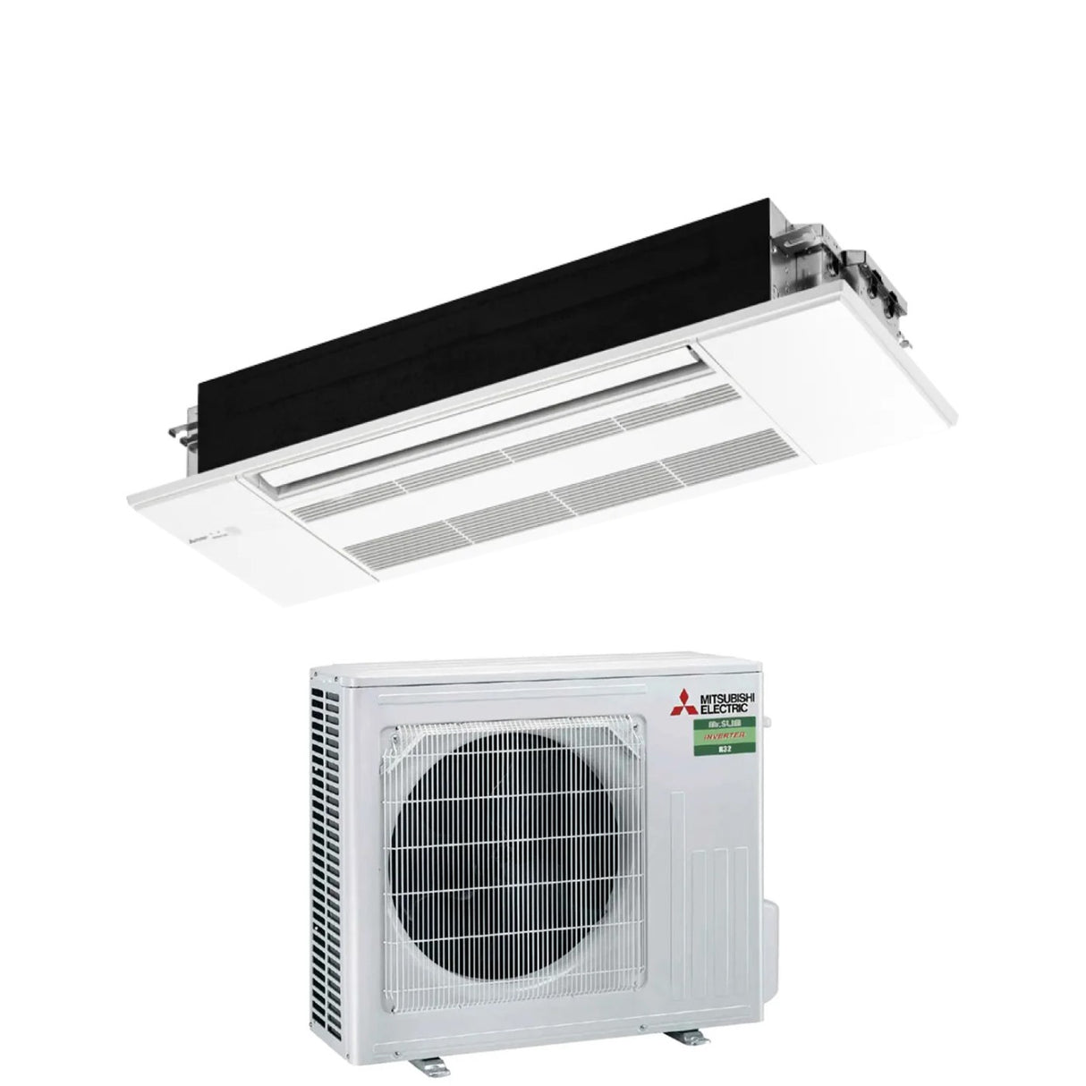 mitsubishi electric condizionatore climatizzatore mitsubishi a cassetta a 1 via serie mlz kp50vf suz m50va gas r 32 18000 btu