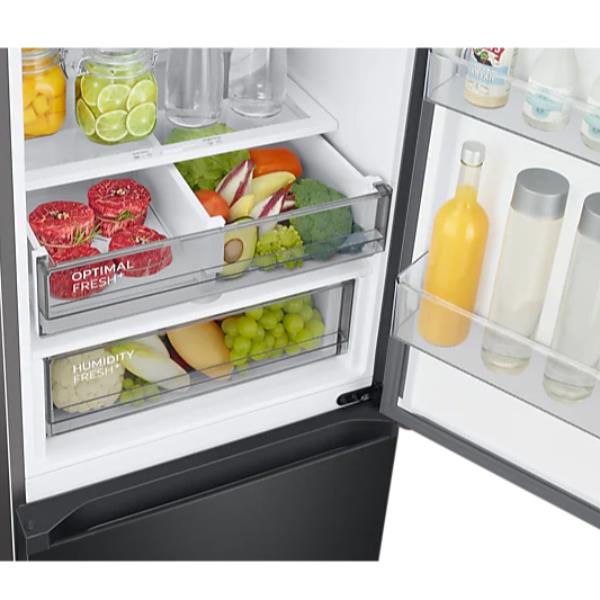 samsung frigorifero combinato samsung rb38a7b6bb1 bespoke 387 litri classe b a203xl595xp658 no frost tecnologia spacemax optimal fresh nero ean 8806092253131