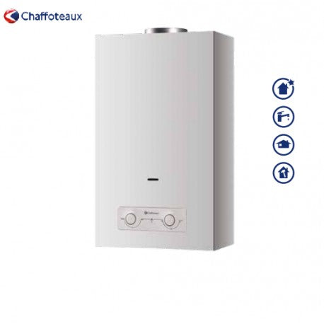 chaffoteaux scaldabagno chaffoteaux mod. brd onm 14 litri a camera aperta gpl