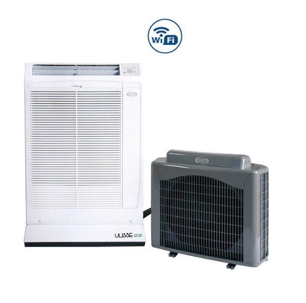 argo climatizzatore condizionatore split a pavimento con valigetta unita esterna argo ulisse eco 35 kw wi fi integrato 397028973