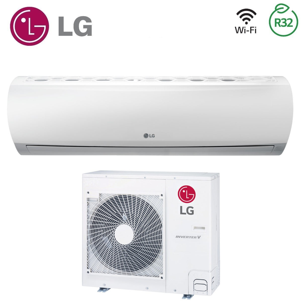 lg climatizzatore condizionatore a parete lg inverter 30000 btu us30f nr0 uub1 u20 r 32 wi fi integrato con telecomando incluso