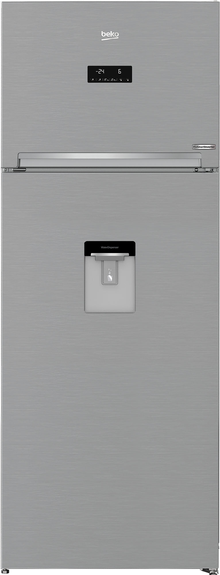 beko frigorifero doppia porta beko rdne455e30dzxbn 402 litri classe f a185xl70xp655 no frost compressore prosmart metallico ean 8690842380266