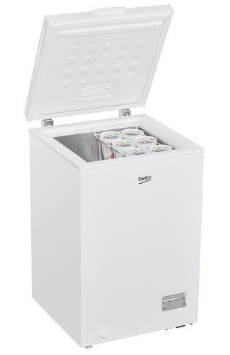 beko congelatore a pozzetto beko cf100wn 98 litri classe f a845xl545xp545 bianco ean 8690842398018