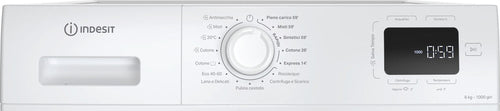 indesit lavatrice a carico frontale indesit 6 kg im 640 my time it classe b 1000 giri a845xl60xp446 bianco ean 8690842711411