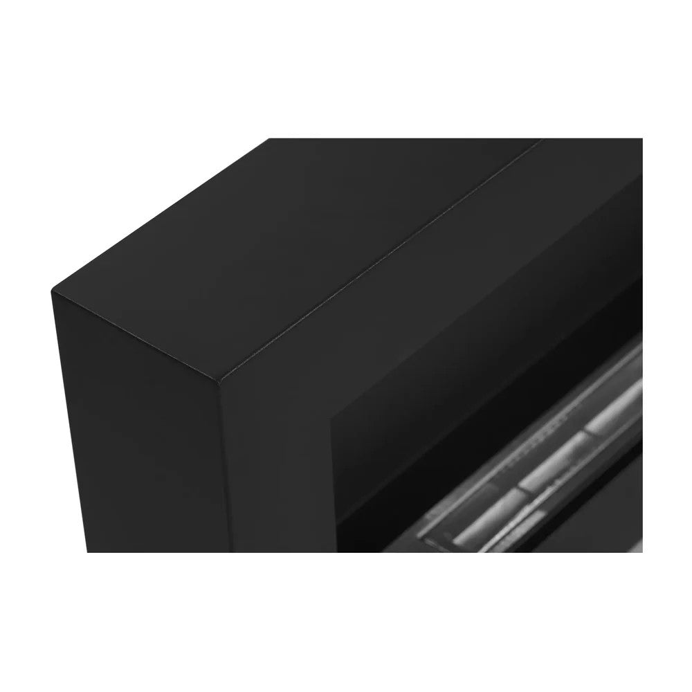 divina fire camino a bioetanolo biocamino da parete siena nero l 90 x p 12 x h 40 ean 8056157804710