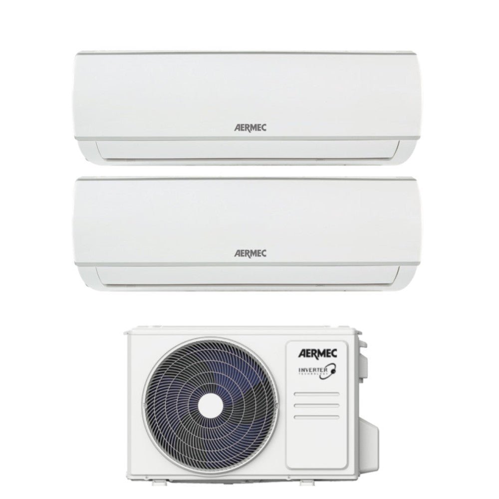 aermec condizionatore dual split aermec sge 1212 con mge520 r 32 wi fi optional