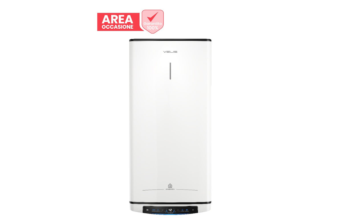 ariston area occasioni 2432 scaldabagno elettrico ariston velis pro dry wi fi 100 litri doppio serbatoio wifi integrato 3100910