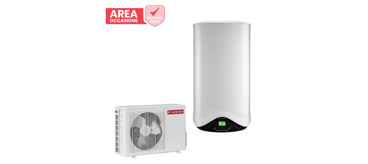 ariston area occasioni scaldabagno a pompa di calore ariston inverter nuos split 110 wh con accumulo di 110 litri classe a 3623243