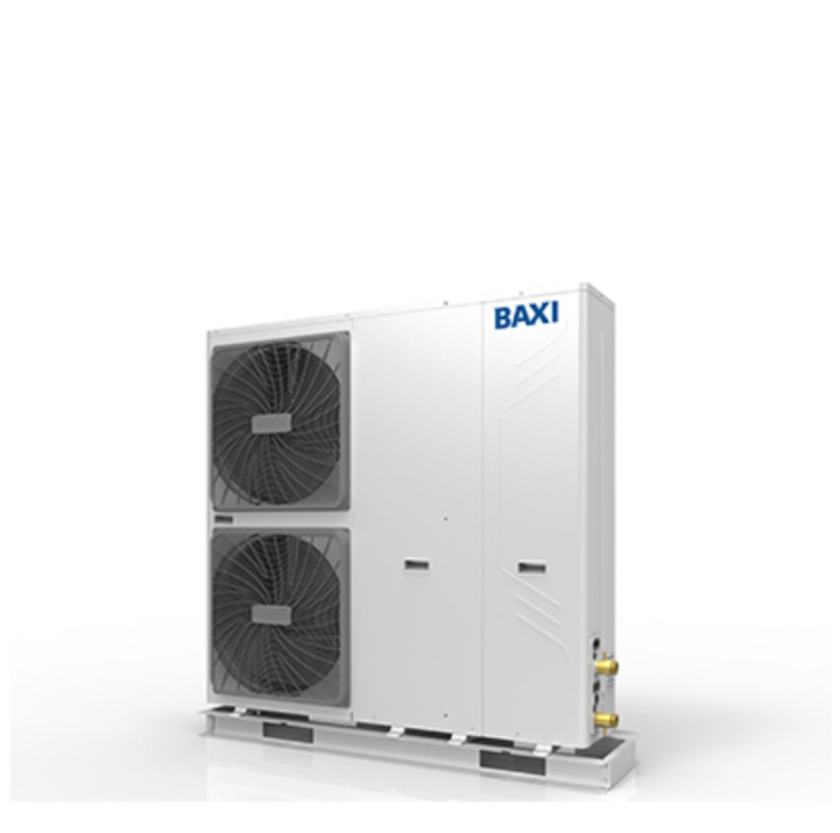 baxi pompa di calore aria acqua monoblocco inverter baxi auriga 12t r 32 trifase a7749310 con pannello di comando remoto incluso