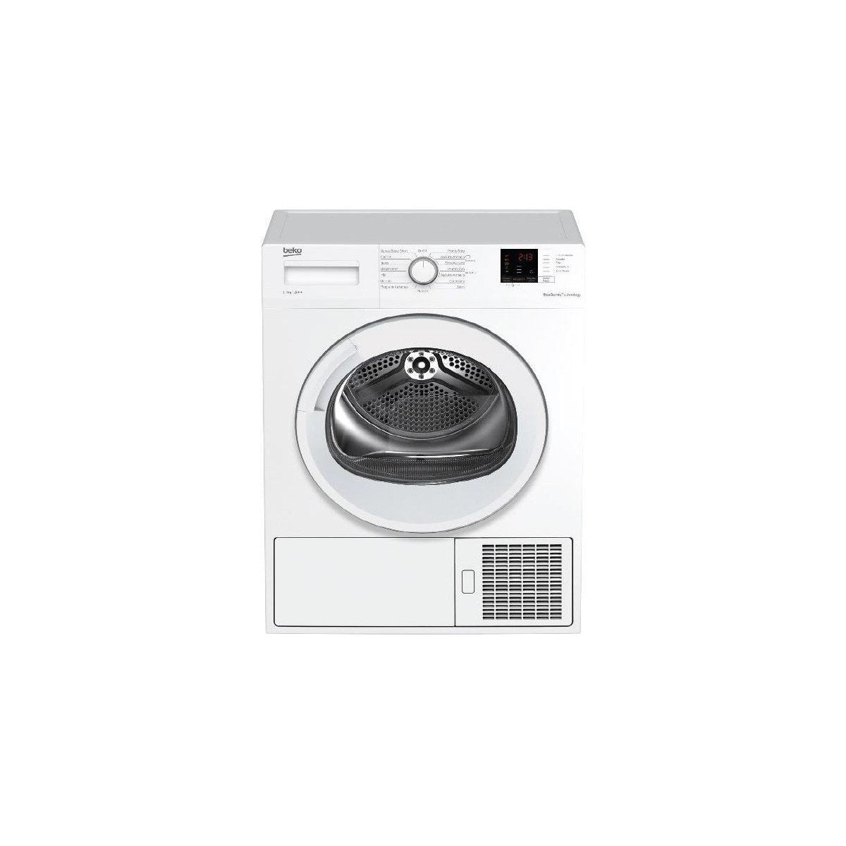 beko asciugatrice a pompa di calore a carico frontale beko 8 kg drx823n ecogentle aquawave classe a ean 7188236180