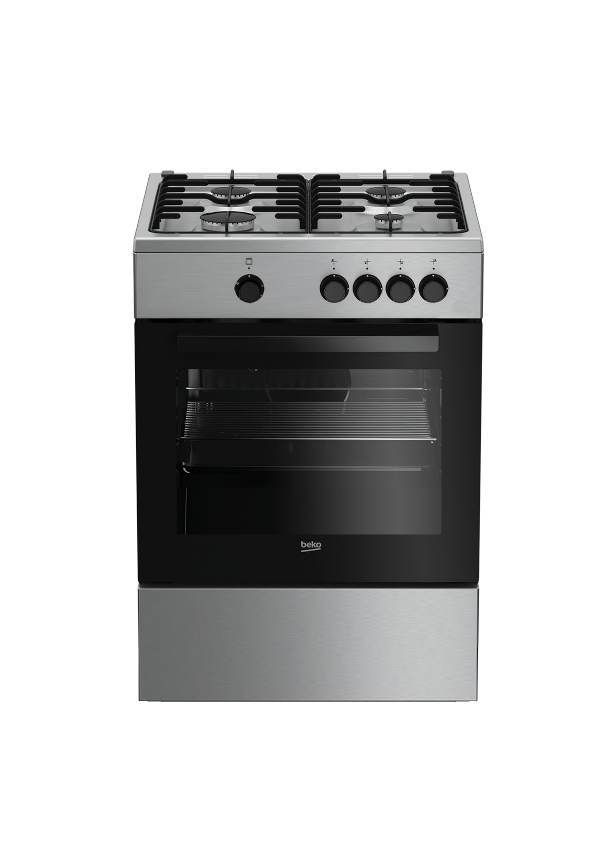 beko cucina a gas beko fsg62000dx 4 fuochi con forno 64 litri classe a a85xl60xp60 inox ean 8690842081040