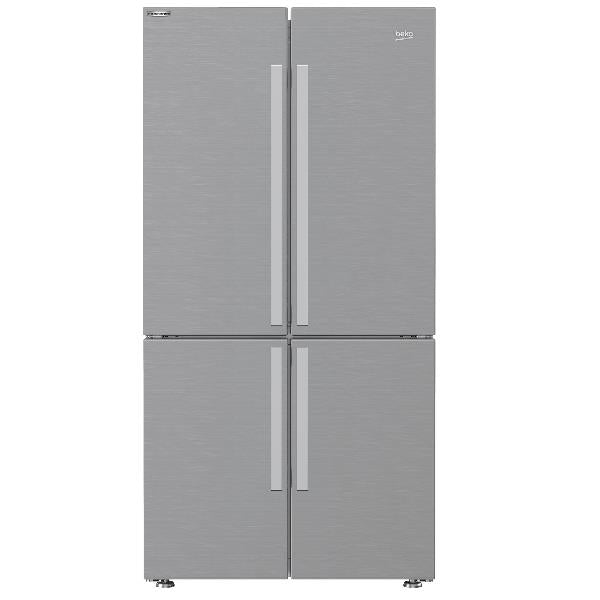 beko frigorifero a libera installazione a 4 porte beko 90.8 cm total no frost grigio gn1406231xbn classe f ean 8690842394300
