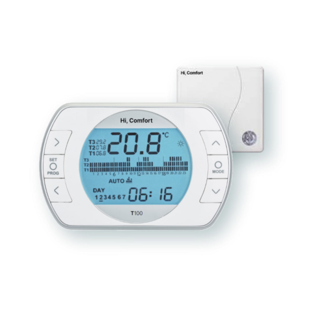 beretta comando remoto beretta cronotermostato universale hi comfort t100 wi fi 20193354