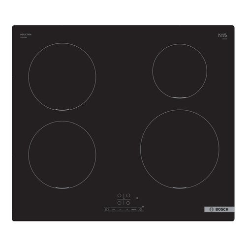 bosch piano cottura a induzione bosch serie 4 pue611bb5e 4 fuochi l592xp522 vetroceramica nero ean 4242005285082