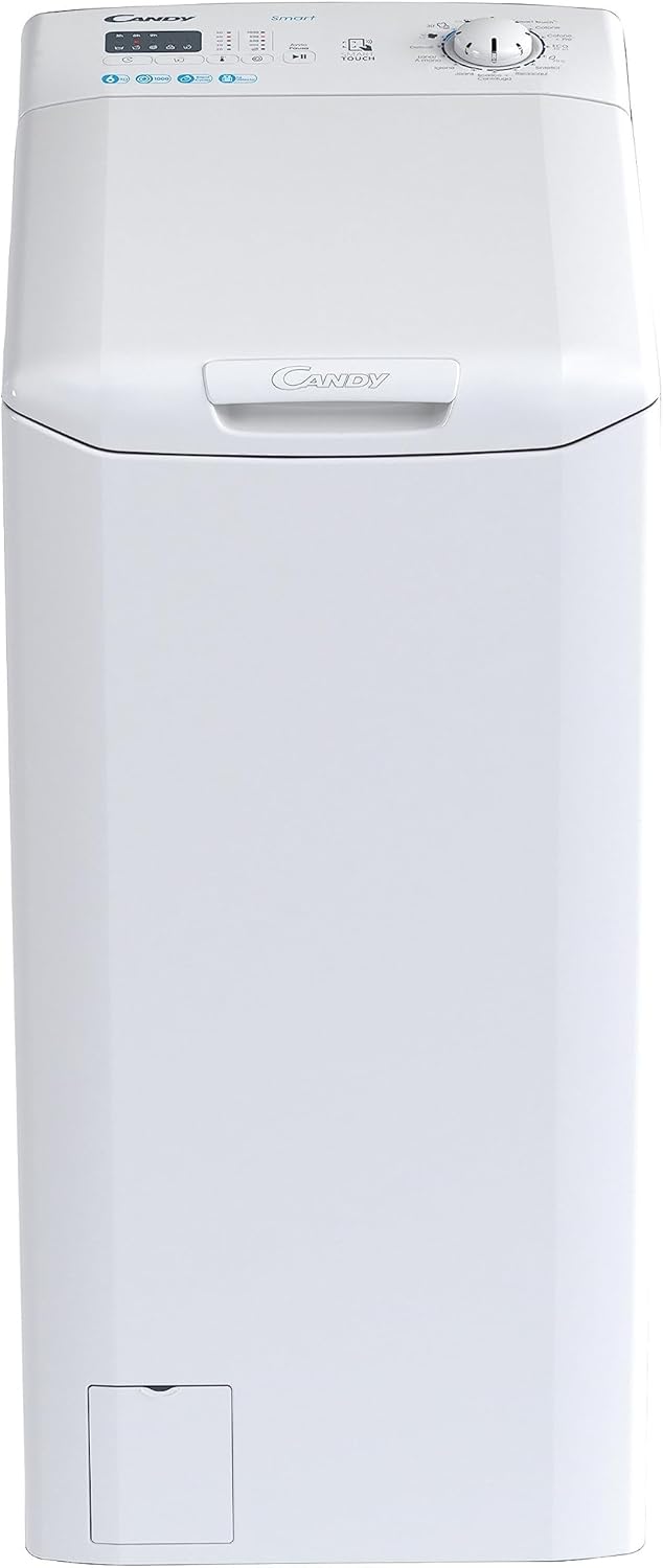 candy lavatrice a carico dallalto candy cst06l31 11 smart 6 kg classe c 1000 giri a86xl41xp60 tecnologia nfc funzione smart check up ean 8059019078601