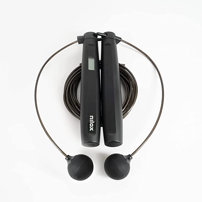 corda per saltare smart e wireless nilox nxsmartrope smart rope schermo lcd ean 8054320845805