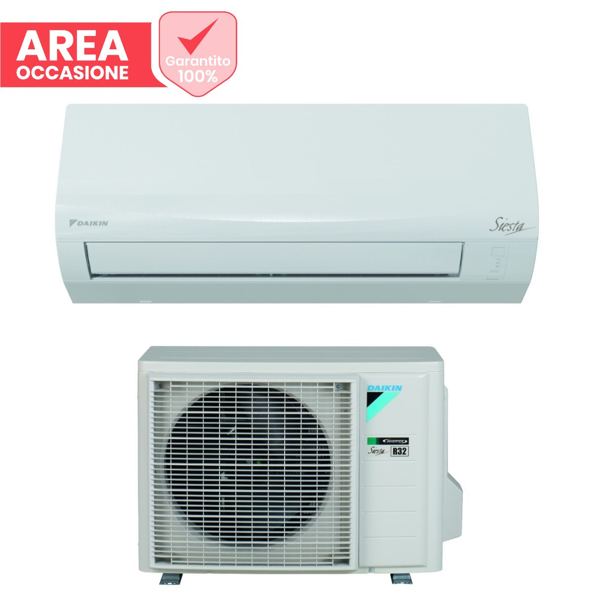 daikin area occasioni climatizzatore condizionatore daikin inverter serie siesta atxf e 9000 btu atxf25e arxf25e r 32 wi fi optional classe aa