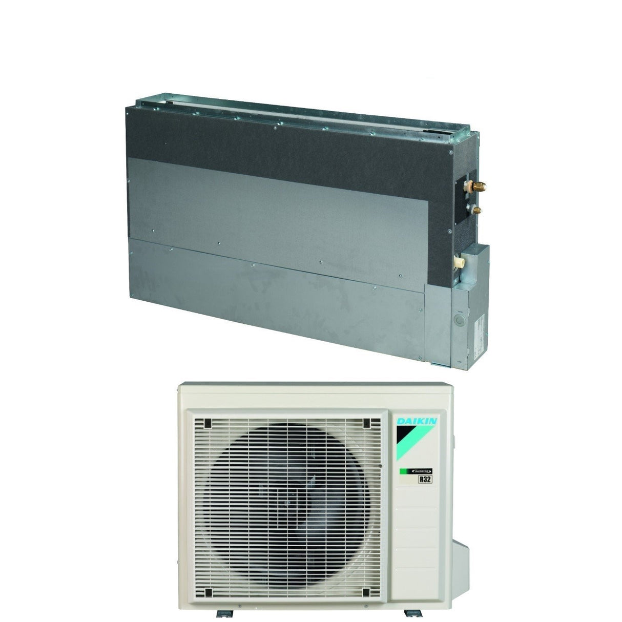 daikin climatizzatore condizionatore daikin bluevolution a pavimento ad incasso mini sky 21000 btu fna60a9 r 32 wi fi optional