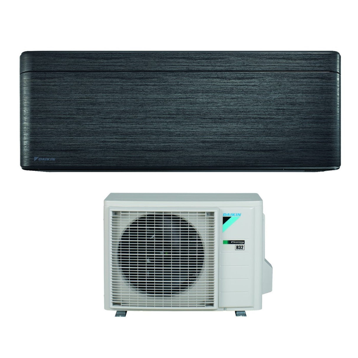 daikin climatizzatore condizionatore daikin bluevolution inverter serie stylish real blackwood 12000 btu ftxa35bt r 32 wi fi integrato classe a colore legno nero garanzia italiana ean 8059657002990