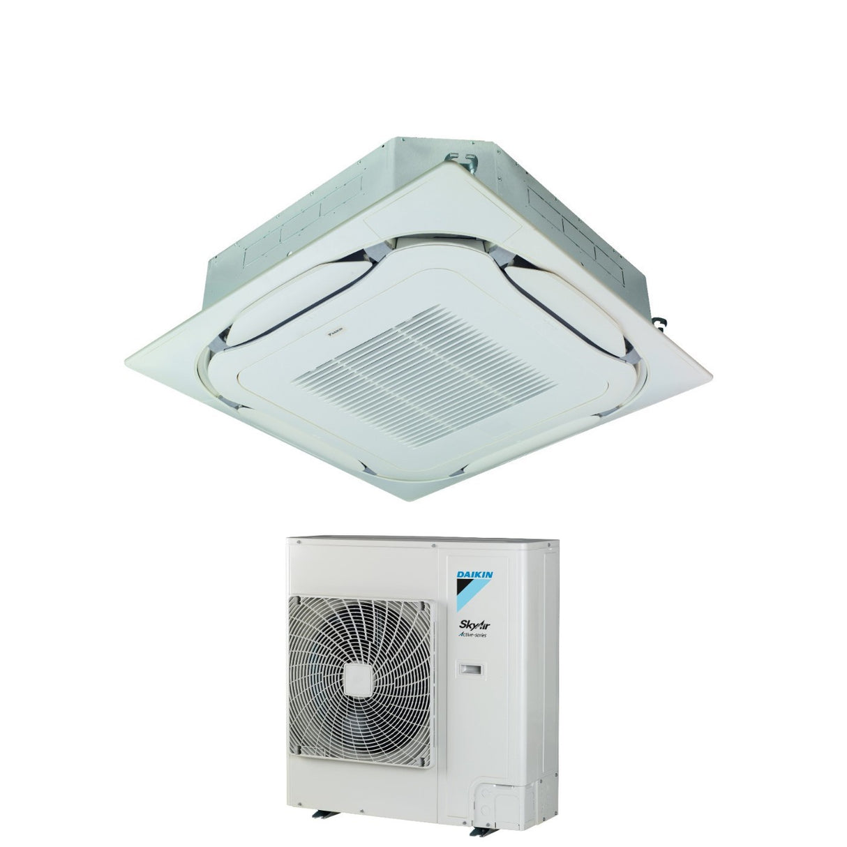 daikin condizionatore daikin a cassetta advance series 24000 btu fcag71b rzasg71mv1 r 32 wi fi optional con griglia standard inclusa