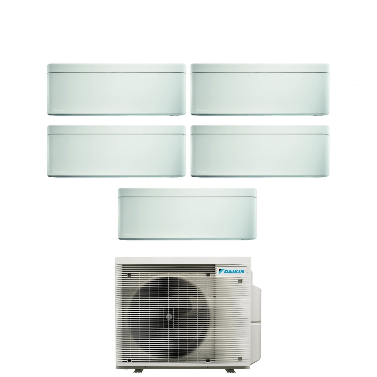 daikin condizionatore daikin penta split inverter serie stylish white 999912 con 5mxm90n r 32 wi fi integrato