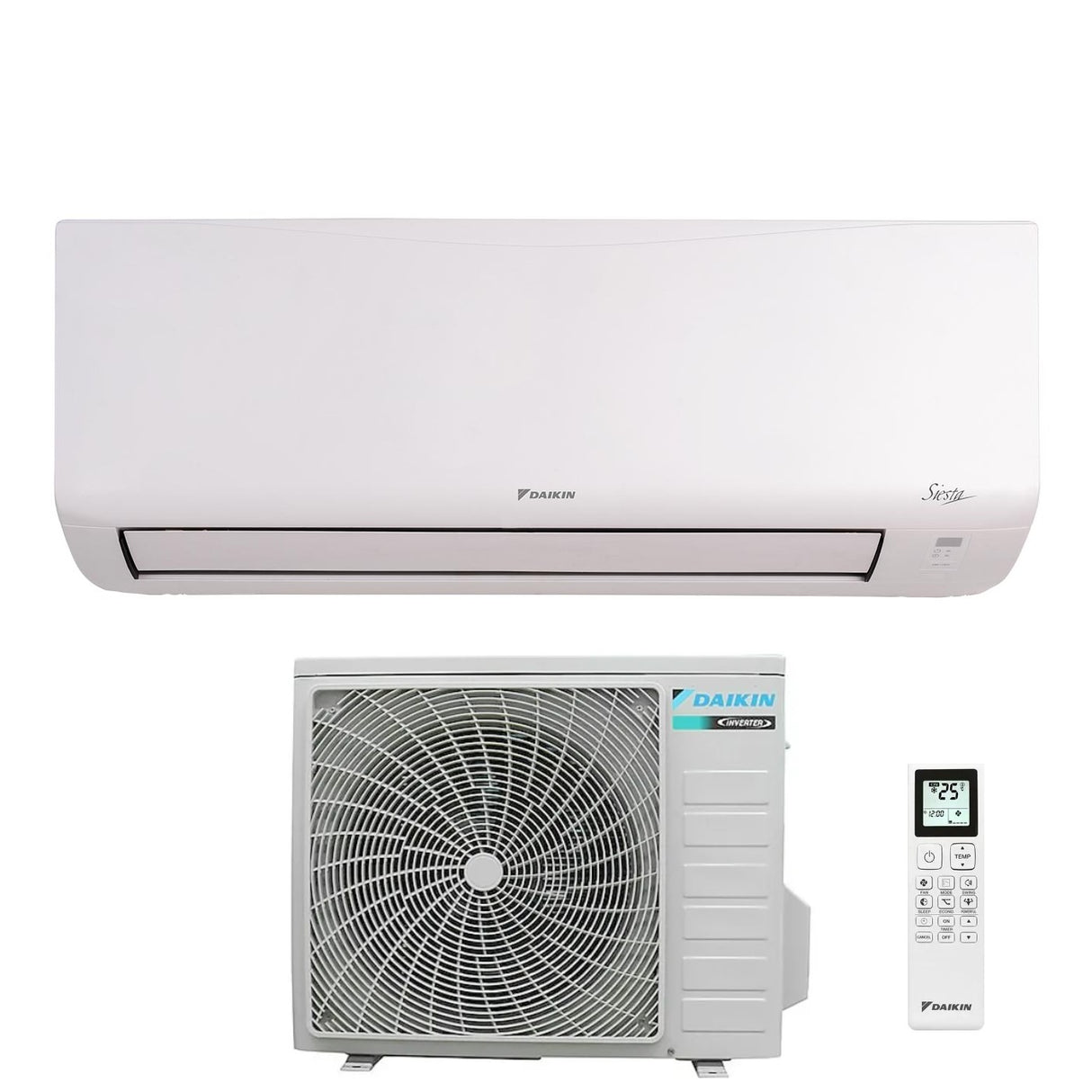 daikin condizionatore daikin siesta 12000 btu atxc35d r 32 wi fi optional