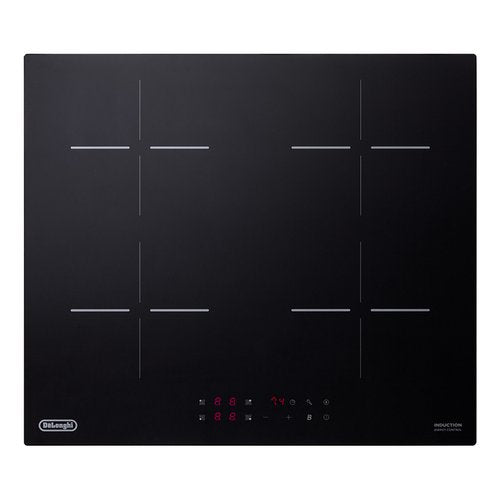 de longhi piano cottura a induzione de longhi yli 60 4 fuochi l59xp52 vetroceramica nero ean 8024651208822