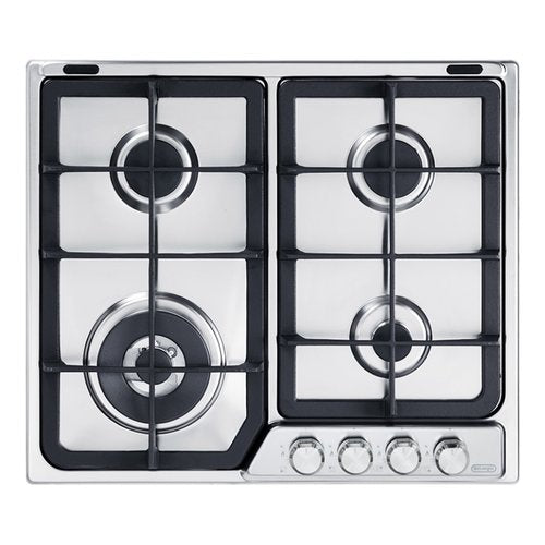 de longhi piano cottura gas de longhi pfi 46 gh professional 4 fuochi l60xp51 inox ean 8024651202271