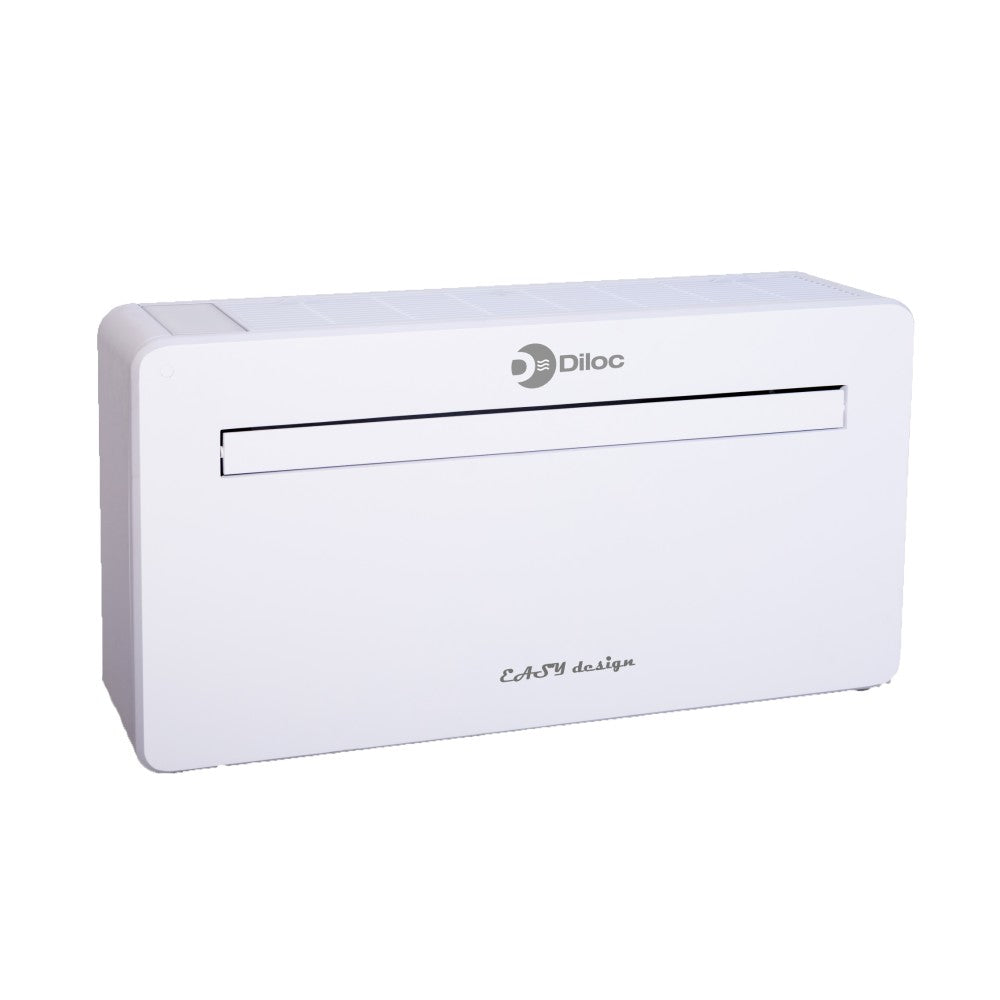 diloc climatizzatore condizionatore diloc monoblocco parete serie easy design 10000 btu d.10000sm senza motore esterno