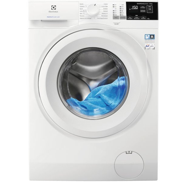 electrolux lavatrice a carica frontale electrolux 9 kg perfectcare 600 1200 giri ew6f492y classe d ean 7332543586721