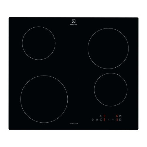 electrolux piano cottura a induzione electrolux serie 300 kib60424ck 4 fuochi l59xp52 vetroceramica nero ean 7332543822348