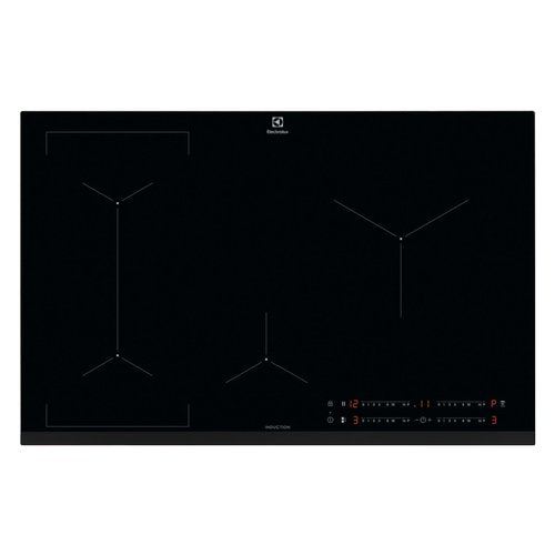 electrolux piano cottura a induzione electrolux serie 600 bridge eil83443 4 fuochi l78xp52 vetroceramica nero ean 7332543773589