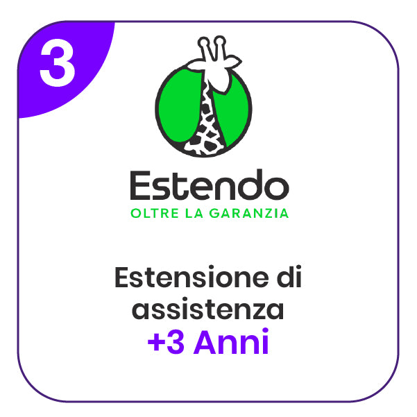 estendo estensione di assistenza longlife care clima tre split 3 da 200001 a 3000 ean 8050624406209