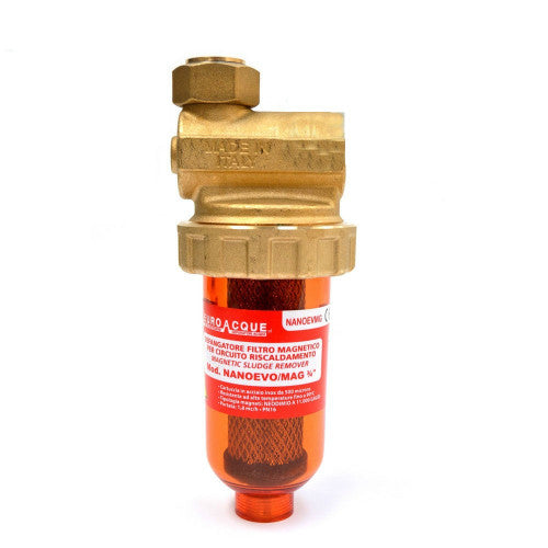 euroacque filtro defangatore magnetico salvaspazio euroacque mod. nano evomag attacchi 34 ean 8059617089795