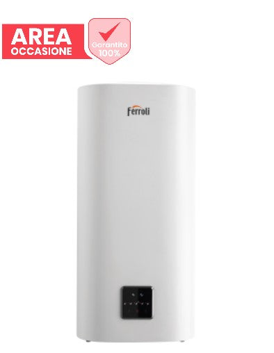 ferroli area occasioni 3035 scaldabagno elettrico doppio serbatoio ferroli titano twin 80 litri wi fi integrato