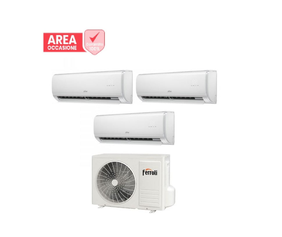 ferroli area occasioni 5127 condizionatore trial split ferroli giada m 9912 con 21 3 r 32 wi fi integrato