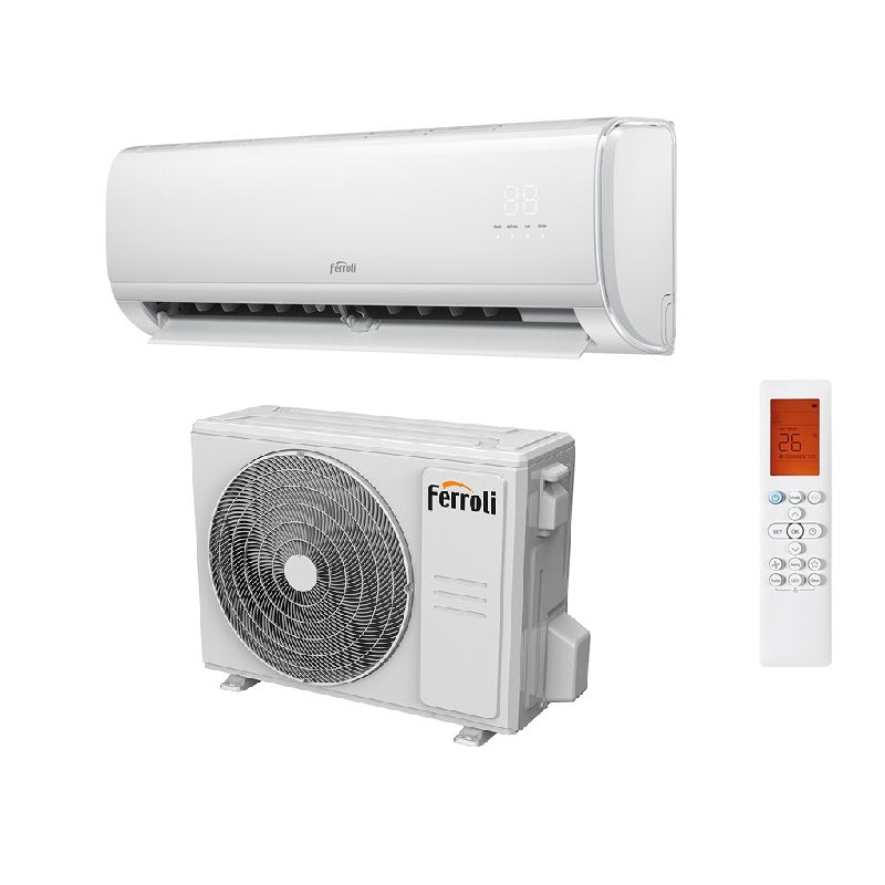 ferroli climatizzatore condizionatore inverter ferroli giada s 12000 btu wi fi integrato alexa e google home novita