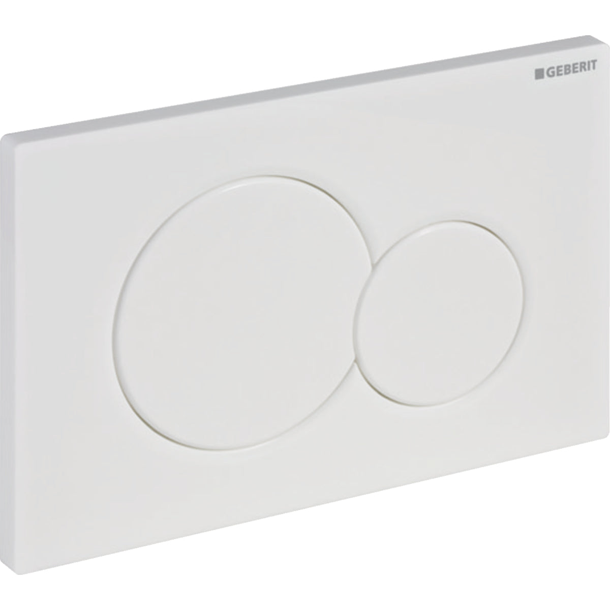 geberit placca di comando geberit sigma01 per risciacquo a due quantita colore bianco
