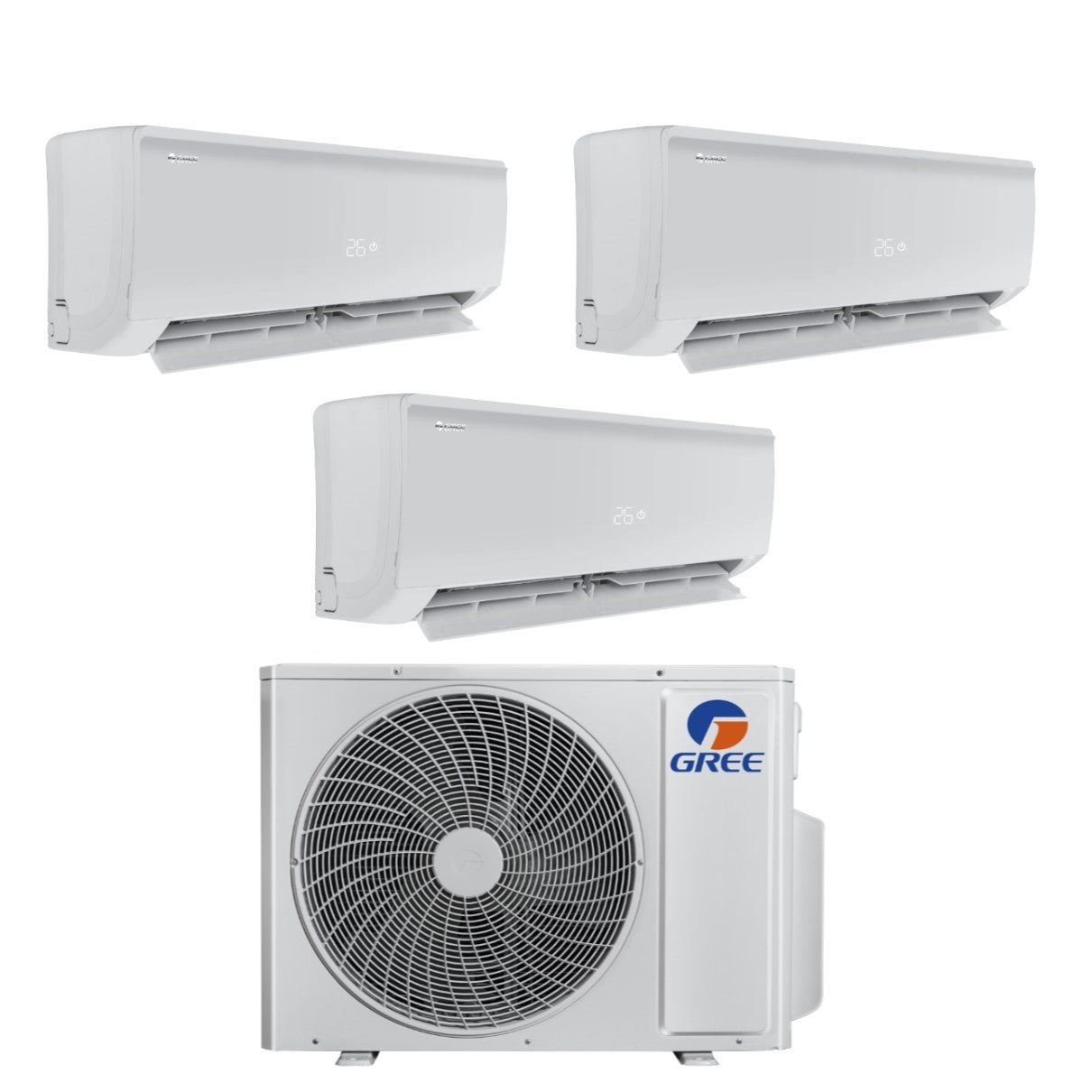 gree climatizzatore condizionatore gree trial split inverter serie bora plus 999 con gwhd21nk6oo r 32 wi fi optional 900090009000