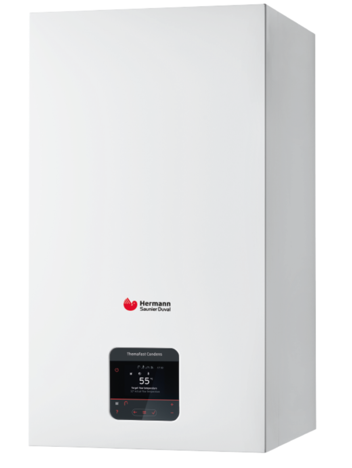 hermann saunier duval caldaia hermann saunier duval themafast condens 35 cs1 con wifi migo low nox metano completa di kit scarico fumi