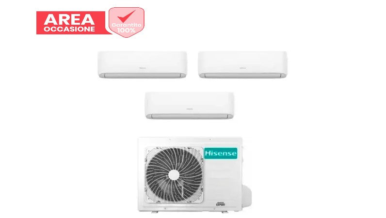hisense area occasioni climatizzatore condizionatore hisense trial split inverter serie hi comfort 999 con 3amw62u4rjc r 32 wi fi integrato 900090009000